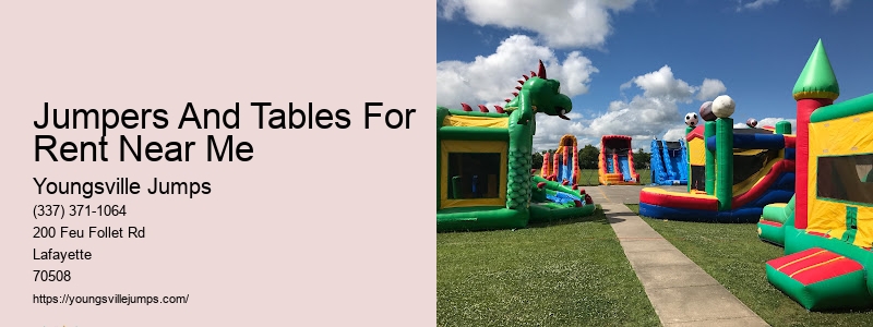 Backyard Party Rentals