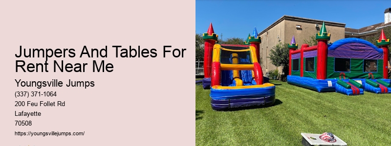 Extreme Jumpers And Slides