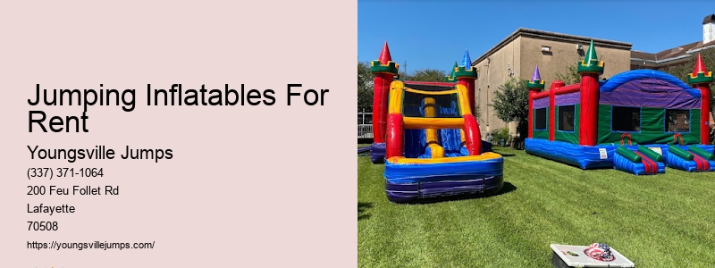 Bounce House Tables And Chairs For Rent