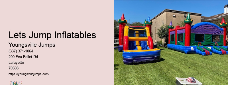 Youngsville Jumps Party Rentals Near Me