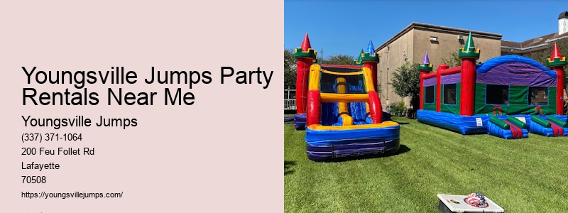 2 Bounce Houses